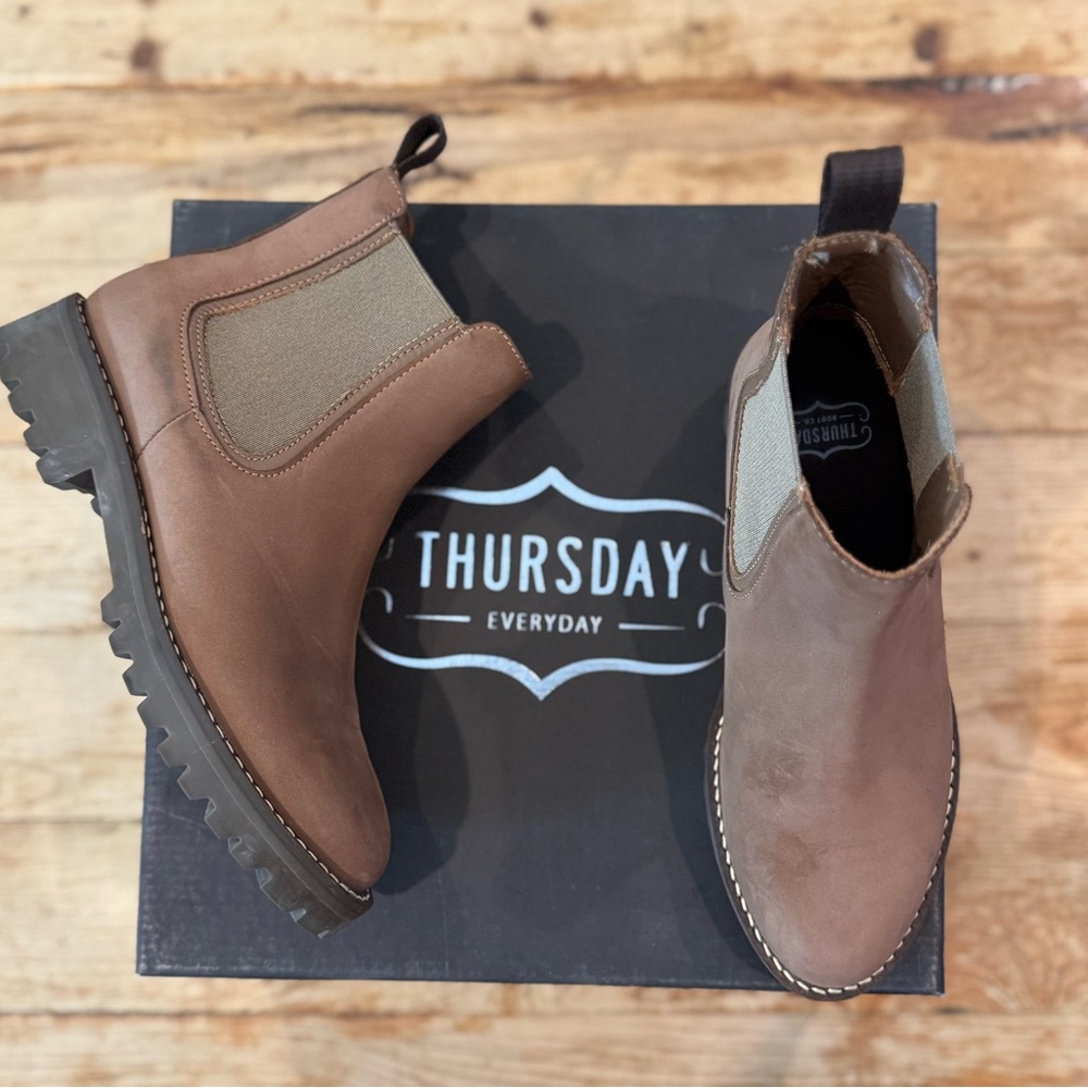Thursday Boot Company Tan Ankle Boots